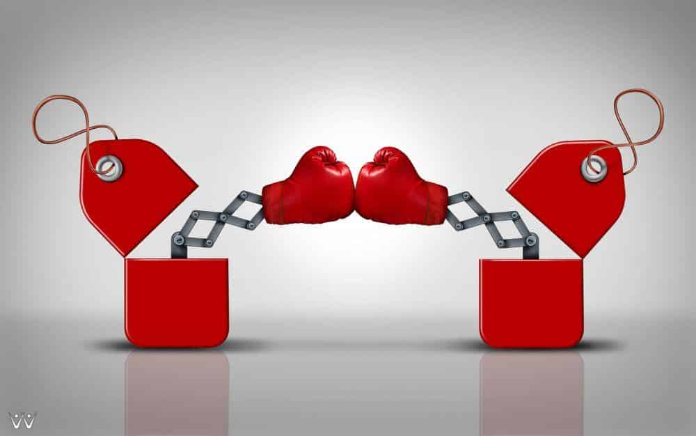 memberikan diskon - perang harga