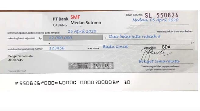 Mengenal tentang Bilyet Giro